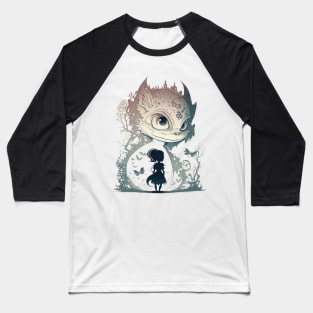 Mystical fantasy character. Baseball T-Shirt